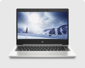An HP mt22 mobile Thin Client laptop product.